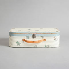 ABC Multi Printed Paper Suitcase Big