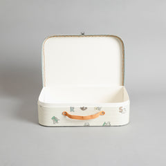 ABC Multi Printed Paper Suitcase Big