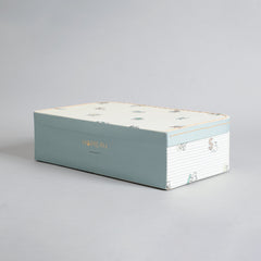 ABC Multi Printed Paper Suitcase Big
