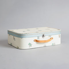 ABC Multi Printed Paper Suitcase Big