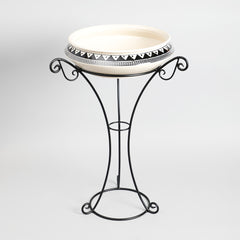 Amiya Birdbath With Stand