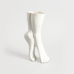 Alba White Vase