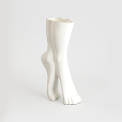 Alba White Vase