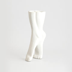 Alba White Vase