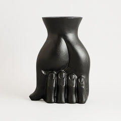 Angus Black Vase