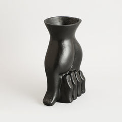 Angus Black Vase