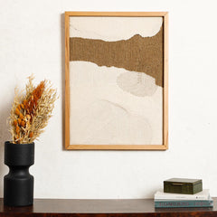 Isaac Embroidered Rectangle Wall Art