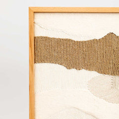 Isaac Embroidered Rectangle Wall Art