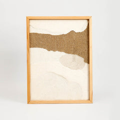 Isaac Embroidered Rectangle Wall Art