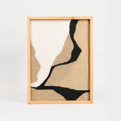 Sebastian Embroidered Rectangle Wall Art