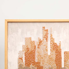 Nolan Embroidered Square Wall Art