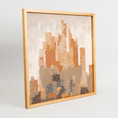 Nolan Embroidered Square Wall Art