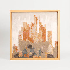 Nolan Embroidered Square Wall Art