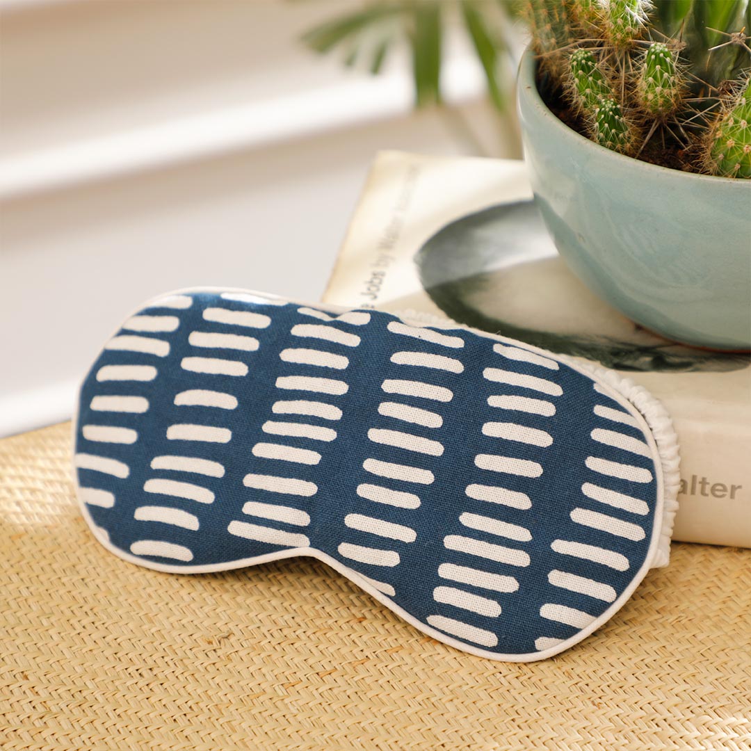 Brayden Navy Eye Mask