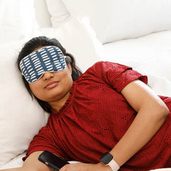 Brayden Navy Eye Mask