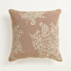 Ximena Floral Embroidered Cushion Cover