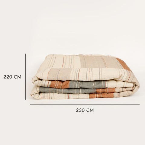 Rhythm Printed Bedspread