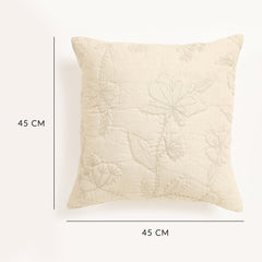 Shellac Embroidered Cushion Cover