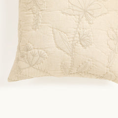 Shellac Embroidered Cushion Cover