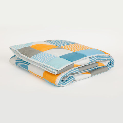 Crescent Quilt and Pillow Cover Set