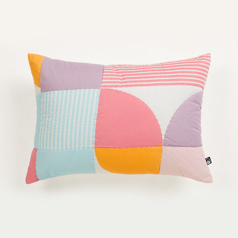 Archtripe Quilt and Pillow Cover Set