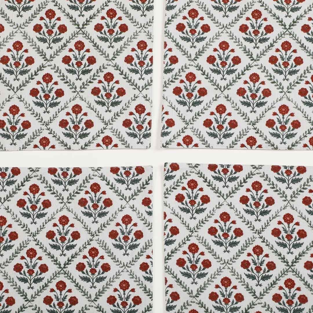 Gardenia Placemats Set of 4