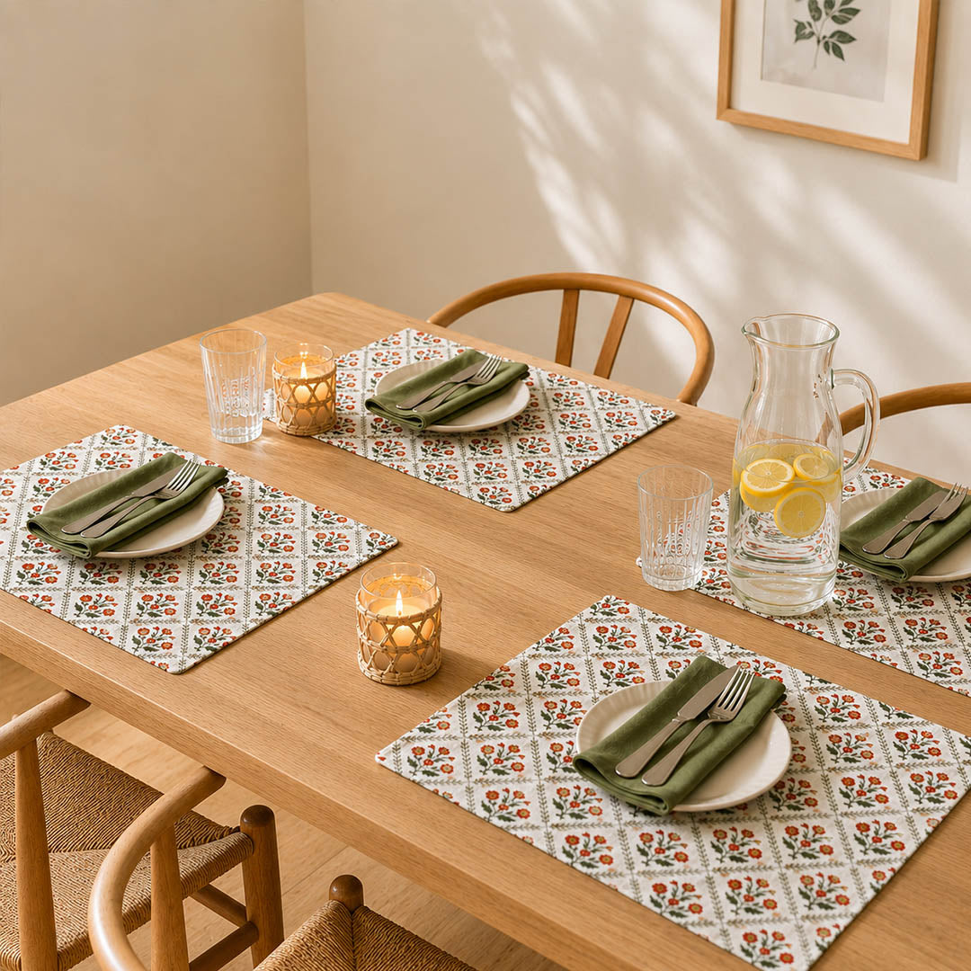 Gardenia Placemats Set of 4