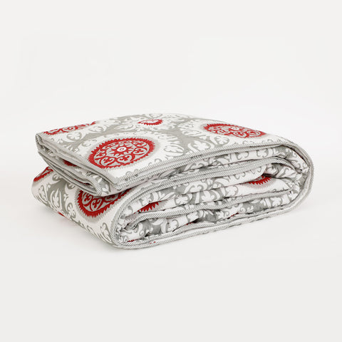 Suzani Quilt and Sham Set of 2