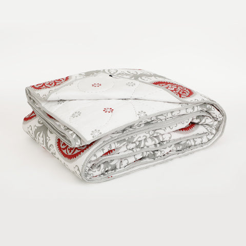 Suzani Quilt and Sham Set of 2