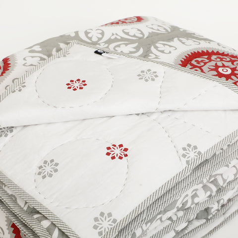 Suzani Quilt and Sham Set of 2