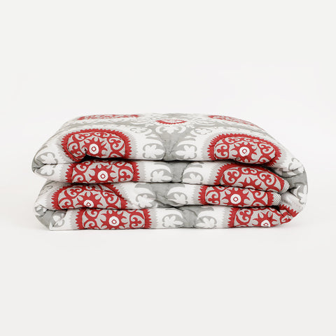 Suzani Quilt and Sham Set of 2