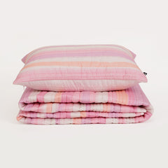 Pinkrush Quilt and Pillow Cover Set