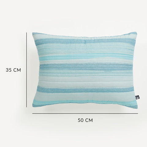 Blustroke Quilt and Pillow Cover Set