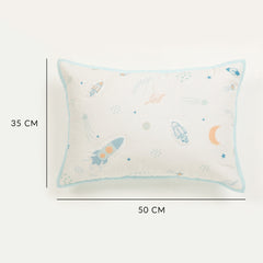 Galaxy Cot Set With 1 Quilt, 2 Bolster & 1 Pillow