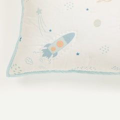 Galaxy Cot Set With 1 Quilt, 2 Bolster & 1 Pillow