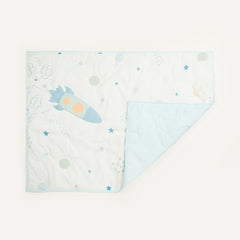 Galaxy Cot Set With 1 Quilt, 2 Bolster & 1 Pillow