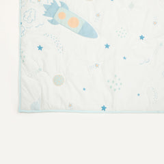 Galaxy Cot Set With 1 Quilt, 2 Bolster & 1 Pillow