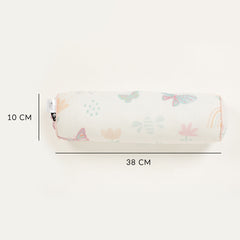 Butterfly Cot Set With 1 Quilt, 2 Bolster & 1 Pillow
