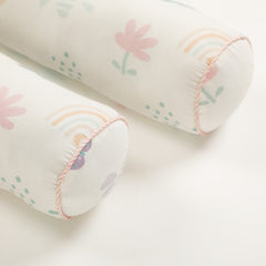 Butterfly Cot Set With 1 Quilt, 2 Bolster & 1 Pillow