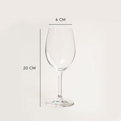 Etoile White Wine Glass Set Of 6