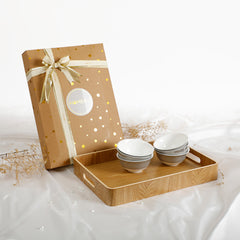 Plarixie Gift Set ( 1 Tray + 6 Bowls )