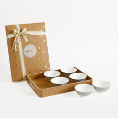 Plarixie Gift Set ( 1 Tray + 6 Bowls )