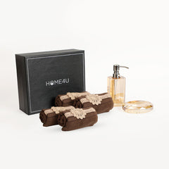 Glen Crystal Bath Gift Set ( 6 Pcs )