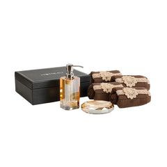 Glen Crystal Bath Gift Set ( 6 Pcs )