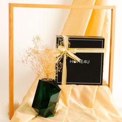 Glen Green Crystal Vase Gift Box