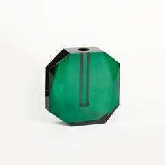 Midori Crystal Vase/Candle Holder Gift Box