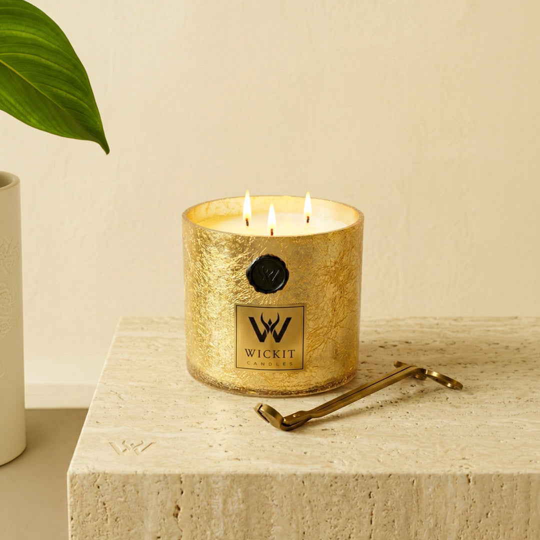 Gilded Ember Seductive Rose Candle