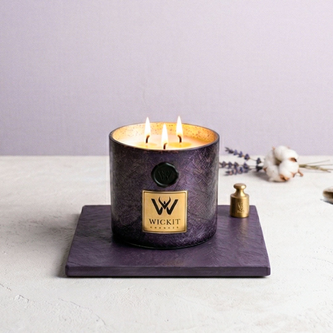 Obsidian Seductive Rose Candle