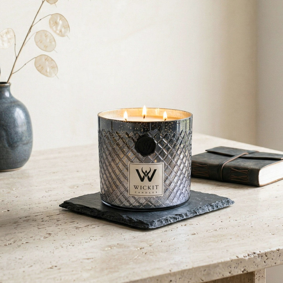 Smoked Lattice Sweet Vanilla Candle