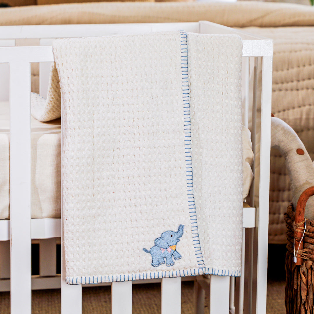 Ellie's Waffle Knit Blanket